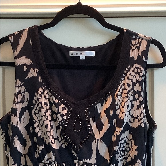 Elegant & fully lined mesh Maxi dress Size 10 - Picture 3 of 9